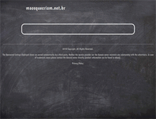 Tablet Screenshot of maosquecriam.net.br